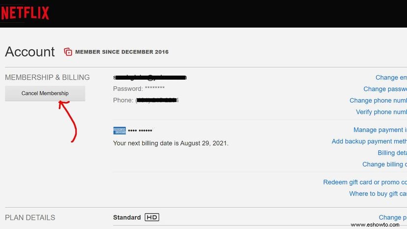 Cómo cancelar Netflix 