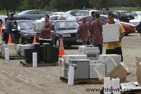 Cómo funciona la basura electrónica 