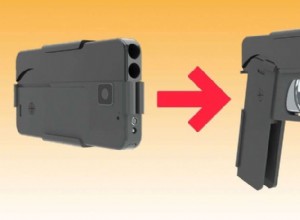 La pistola transformadora diseñada para parecerse a un teléfono inteligente 