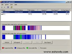 Cómo desfragmentar su disco duro 