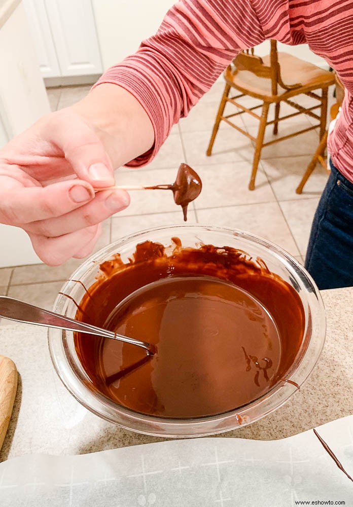 Receta de bocados de fresa y chocolate congelados 