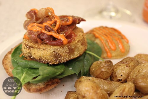 Deliciosa receta de tomate verde frito 