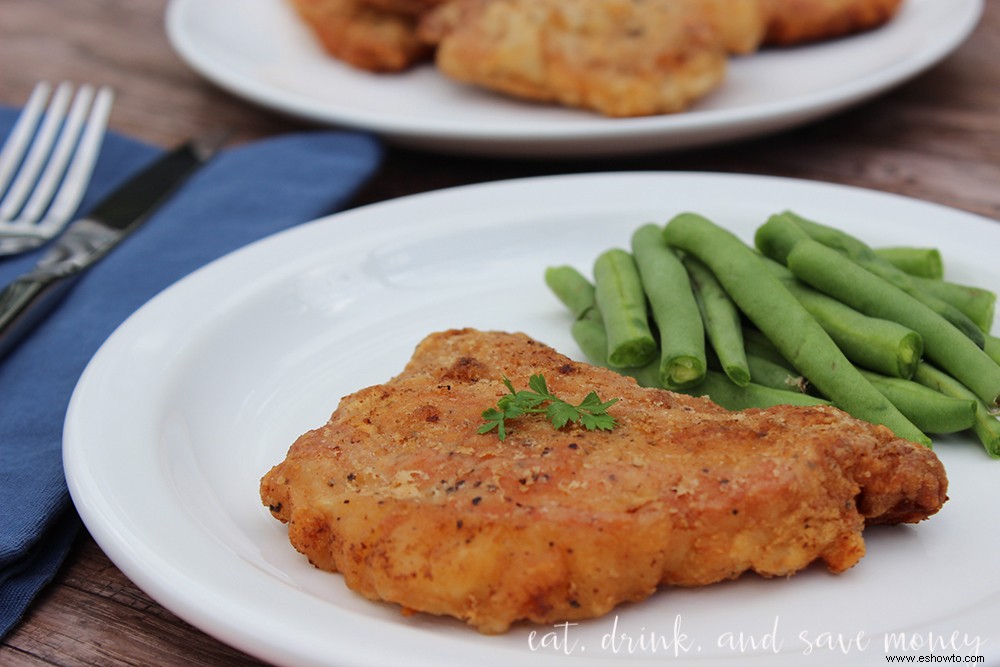 Mis chuletas de cerdo fritas al estilo sureño favoritas 