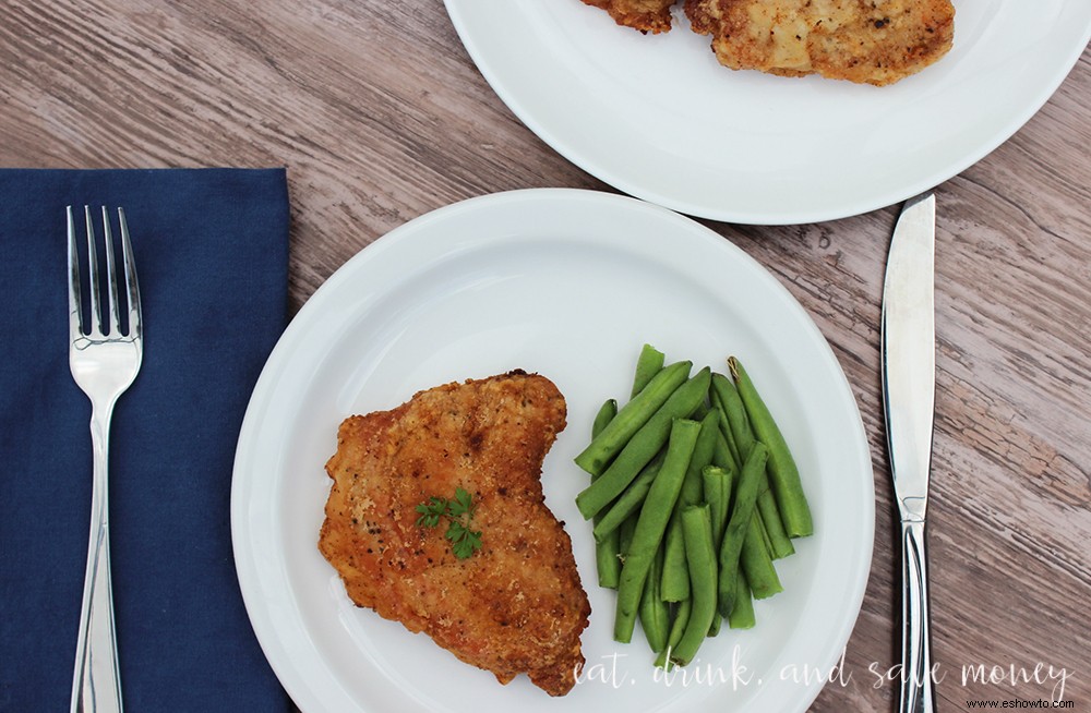 Mis chuletas de cerdo fritas al estilo sureño favoritas 