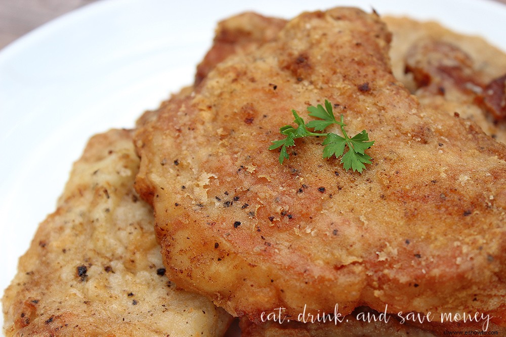 Mis chuletas de cerdo fritas al estilo sureño favoritas 