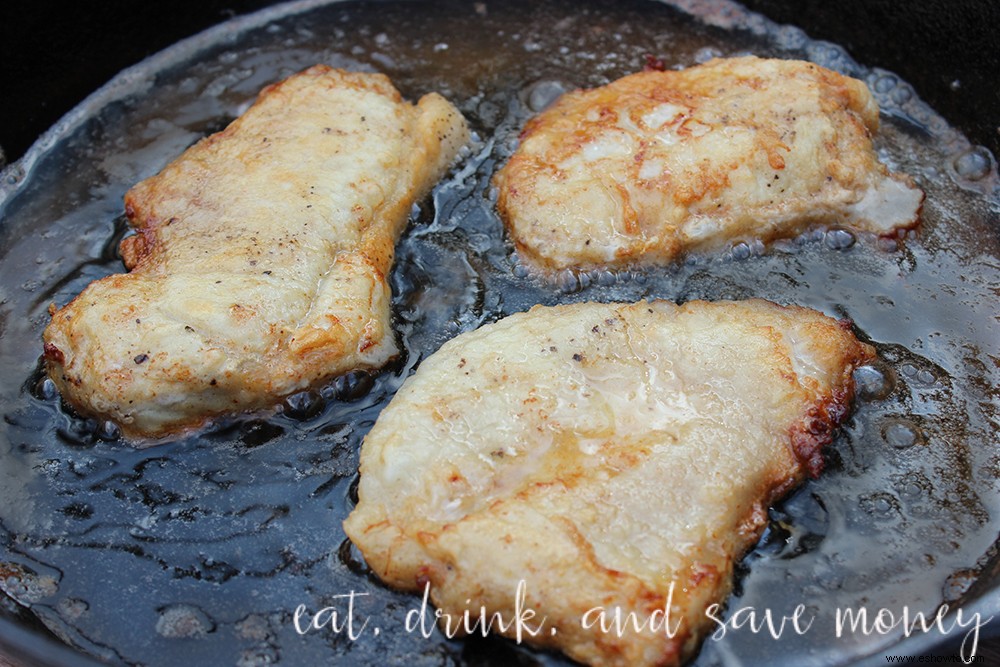 Mis chuletas de cerdo fritas al estilo sureño favoritas 