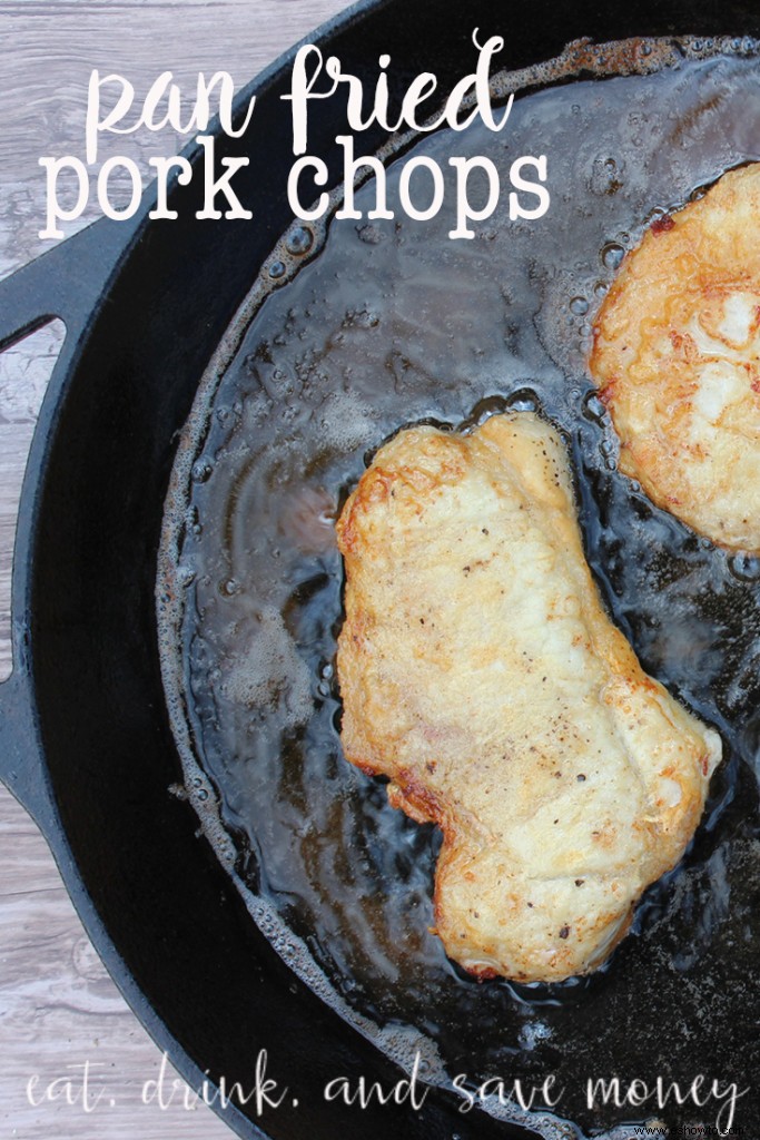 Mis chuletas de cerdo fritas al estilo sureño favoritas 