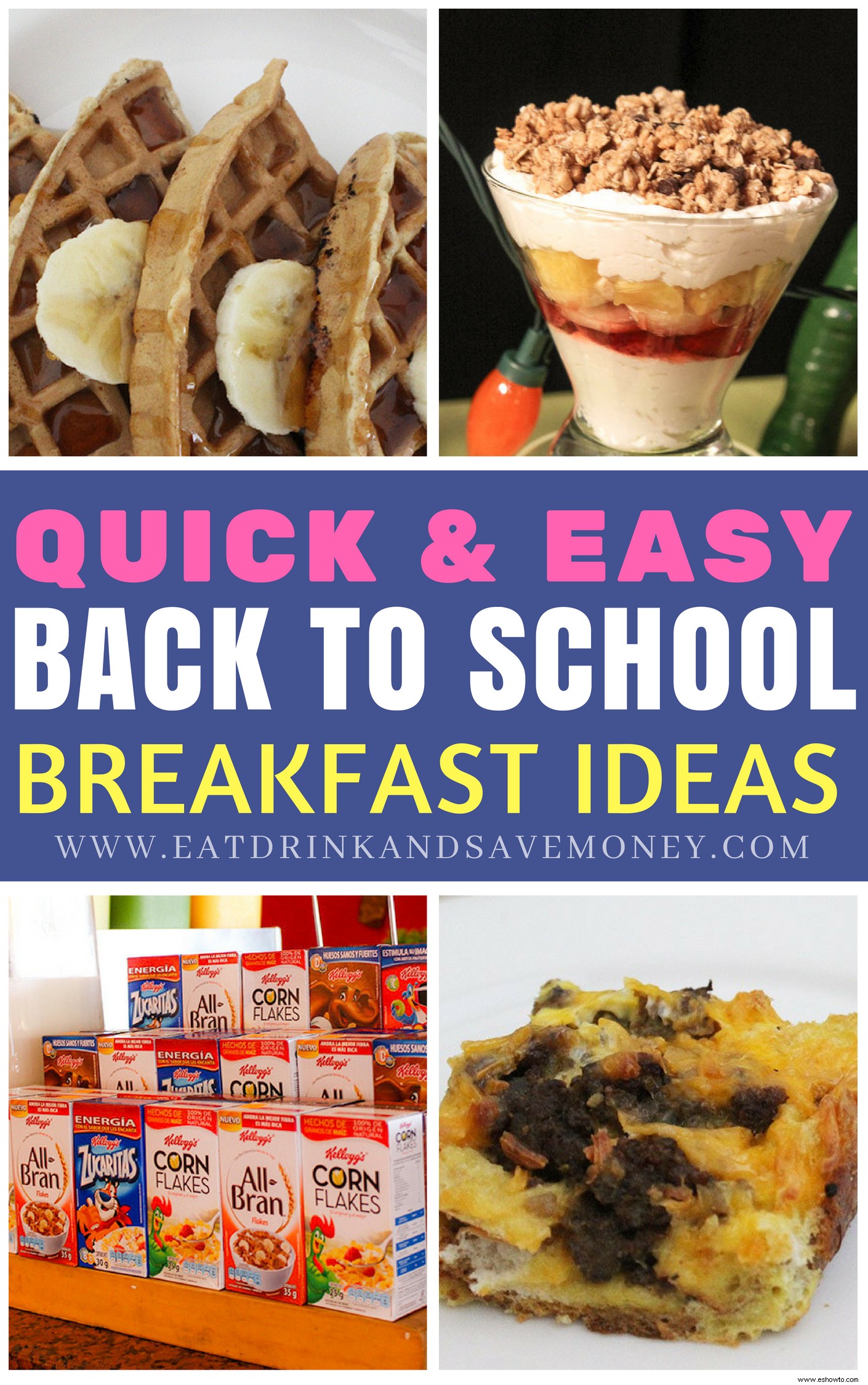 Ideas fáciles para el desayuno de regreso a la escuela para mamás ocupadas 