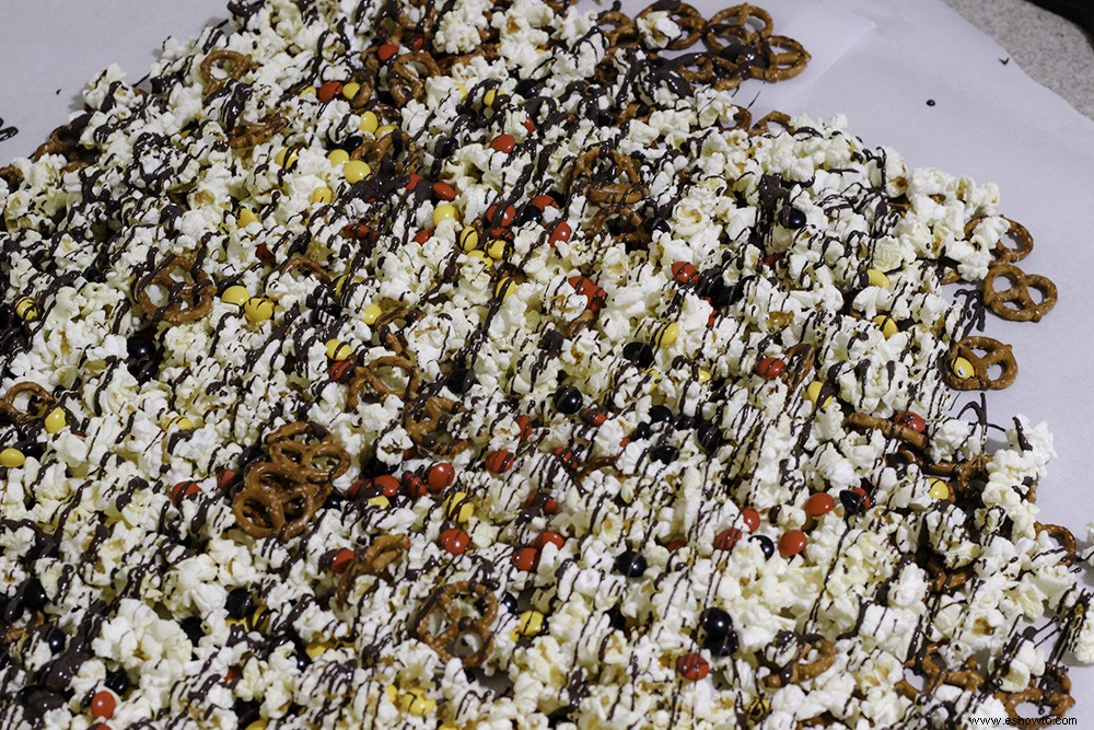 Receta de palomitas de maíz de Mickey Munch 