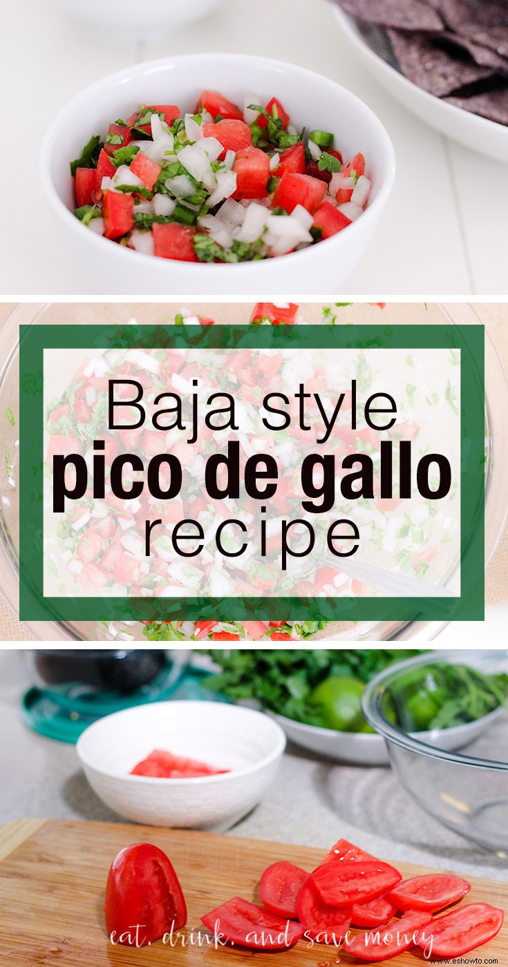 Receta Fácil de Pico de Gallo 