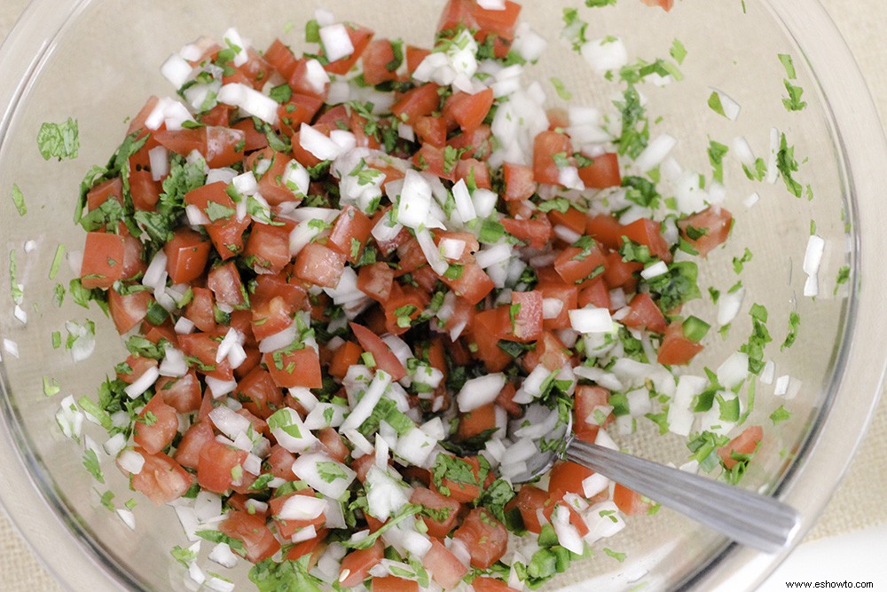 Receta Fácil de Pico de Gallo 