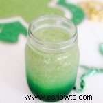 Batido verde saludable para el día de San Patricio 