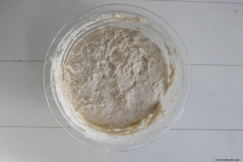 Receta fácil de pan de masa fermentada para no panaderos 