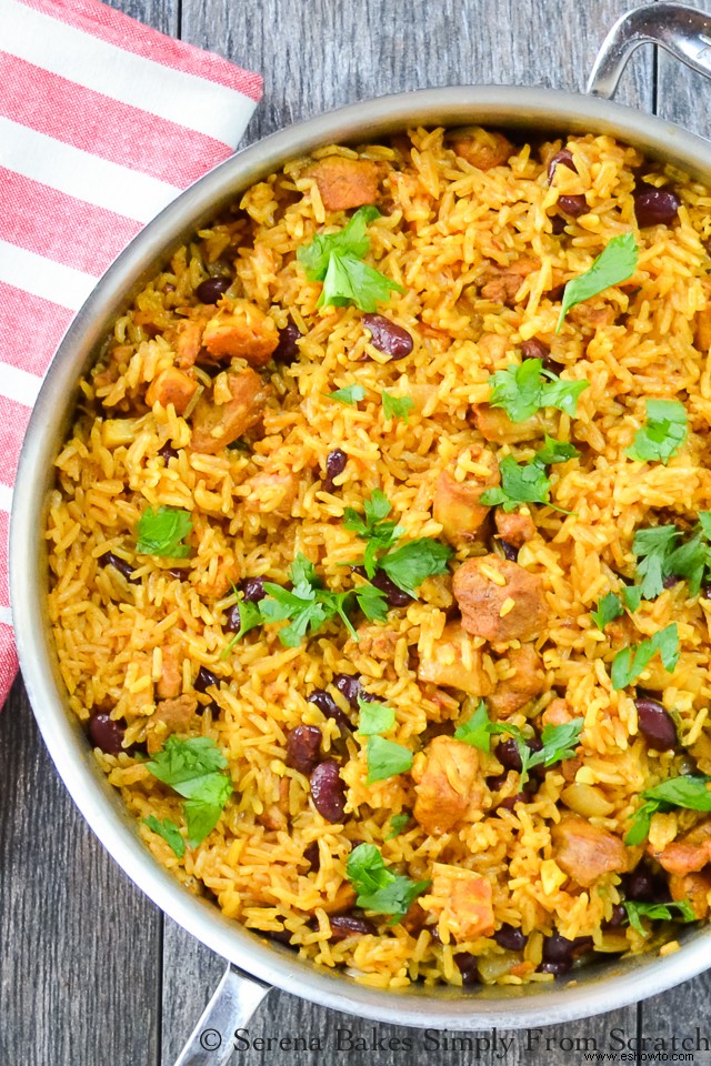 20 recetas de arroz y frijoles para cocinar con un presupuesto ajustado 