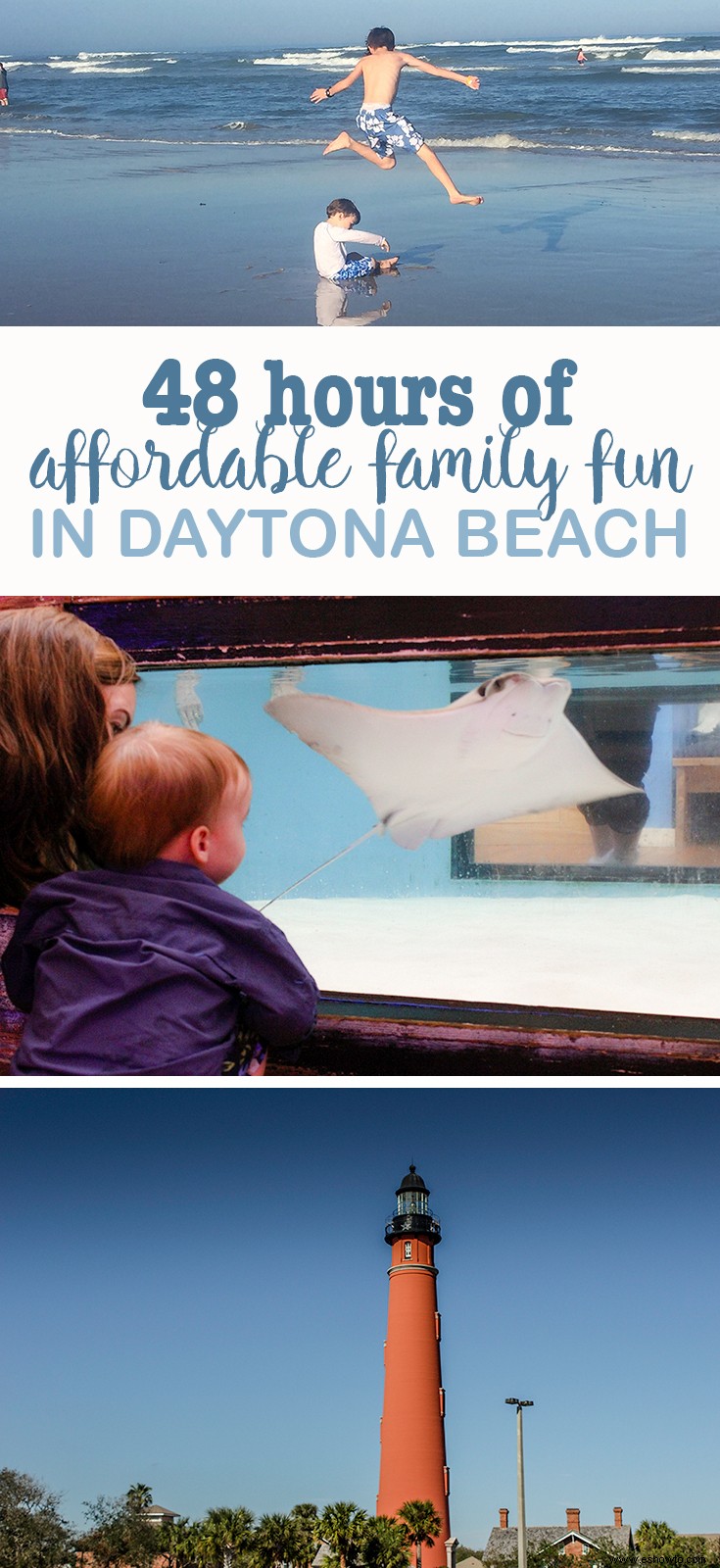 48 horas de diversión familiar asequible en Daytona Beach 
