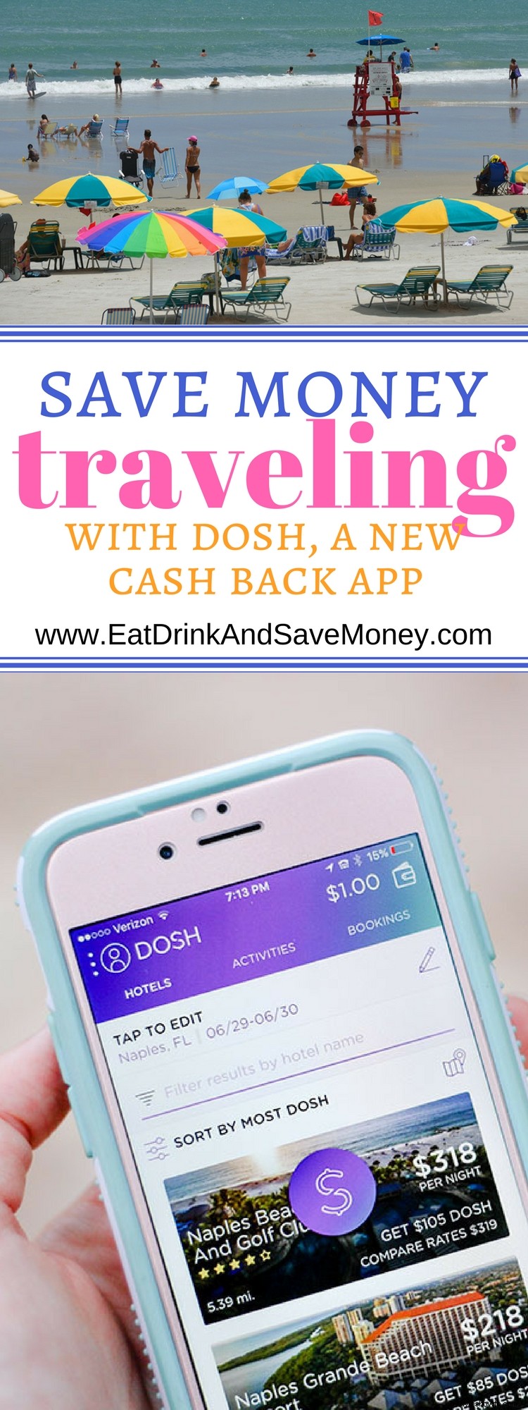 Dosh Review:una nueva aplicación de devolución de efectivo que incluye viajes 