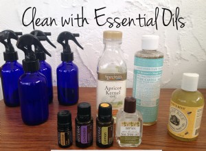 Productos de limpieza y bebé DIY con aceites esenciales 