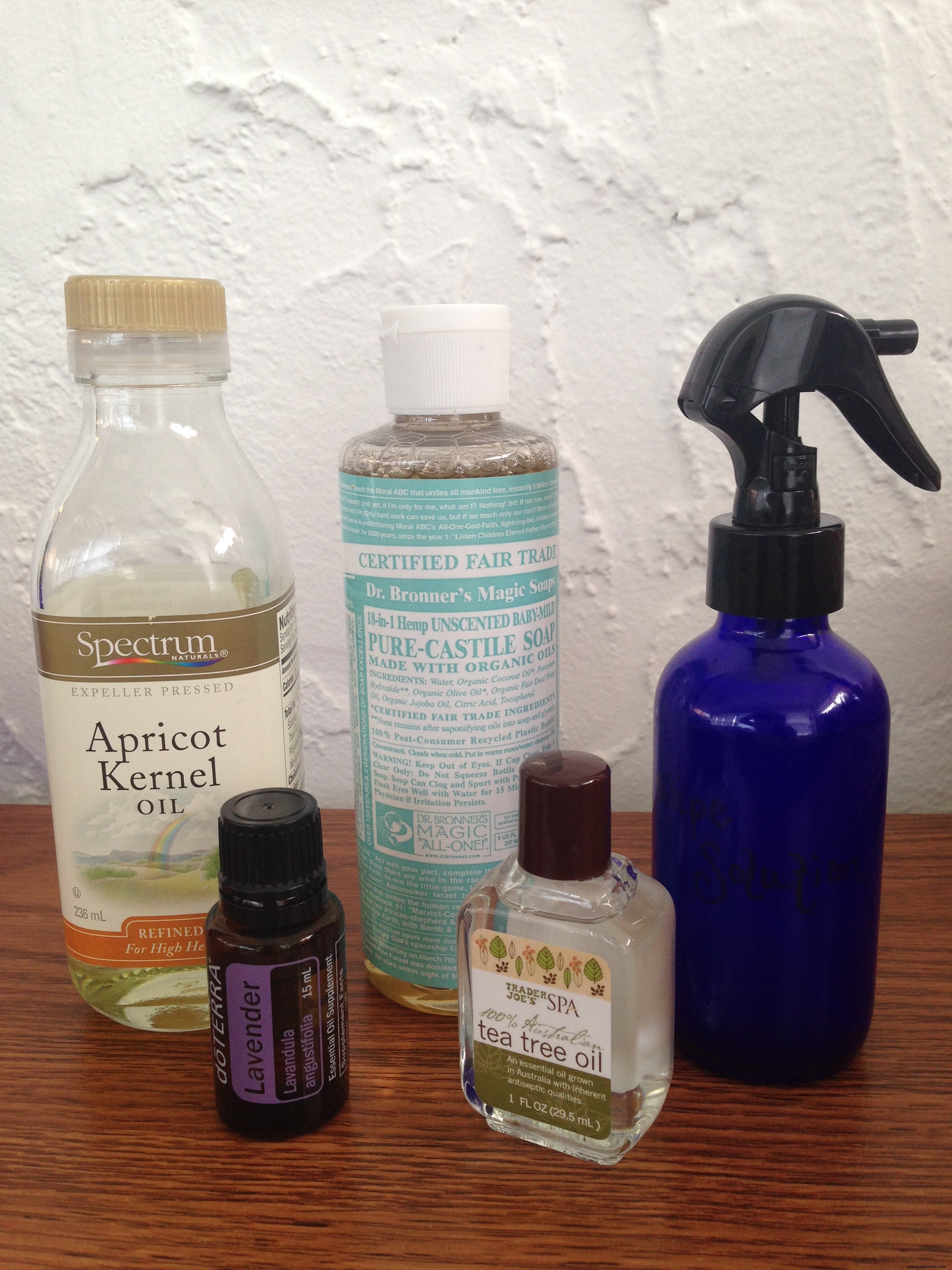 Productos de limpieza y bebé DIY con aceites esenciales 
