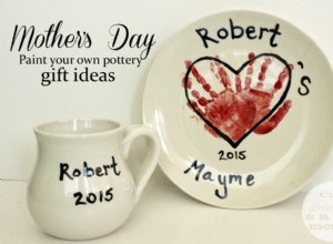 Ideas creativas para pintar regalos de cerámica personalizados en el Día de la Madre