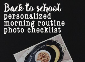 Lista de verificación personalizada de la rutina matutina de regreso a la escuela 