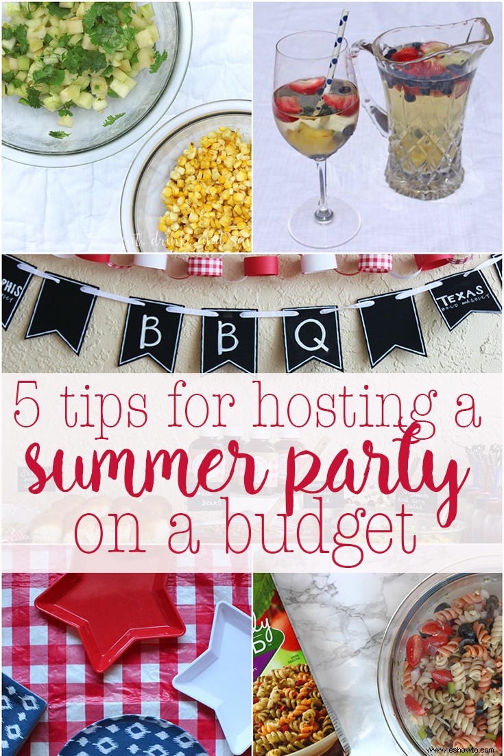 5 consejos para organizar una fiesta de verano con poco presupuesto 