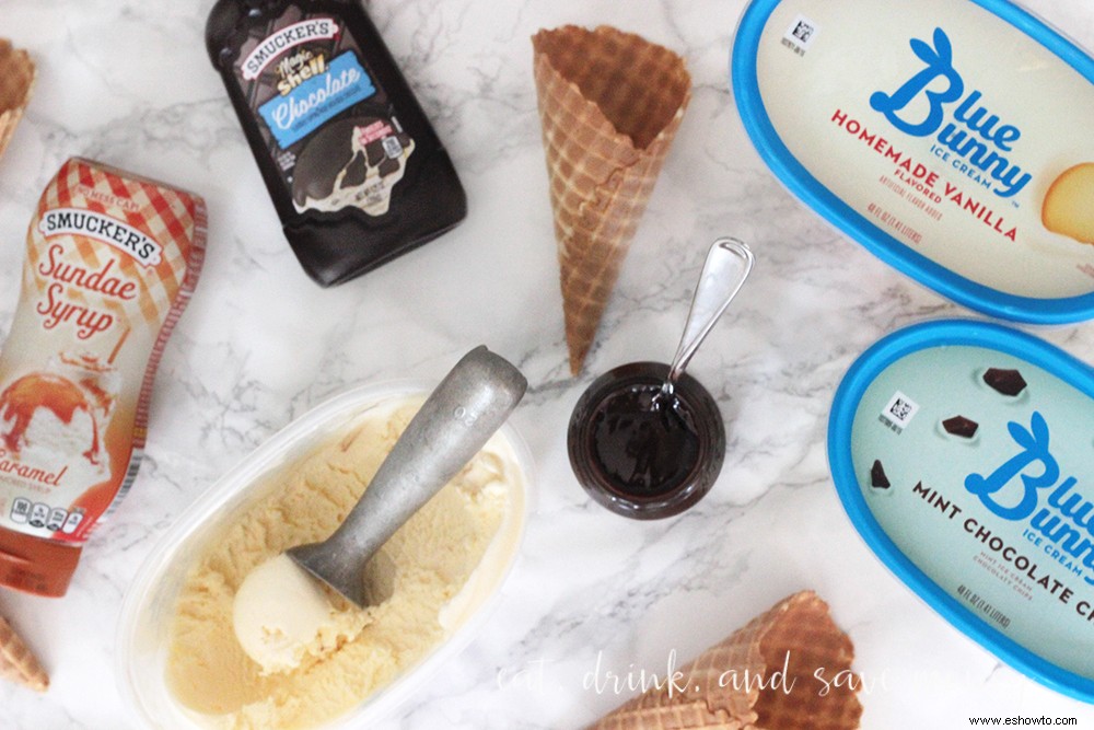 Mantenerse fresco con helado y juegos sensoriales con agua 