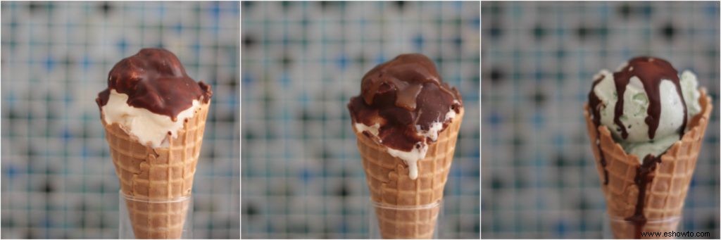 Mantenerse fresco con helado y juegos sensoriales con agua 