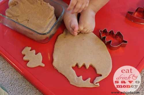 Plastilina con especias y canela para el otoño 