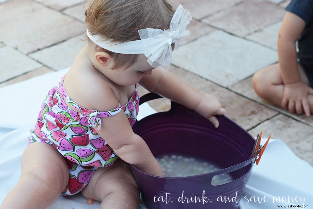 Deje que los niños sean niños con un vestido para una fiesta desordenada 