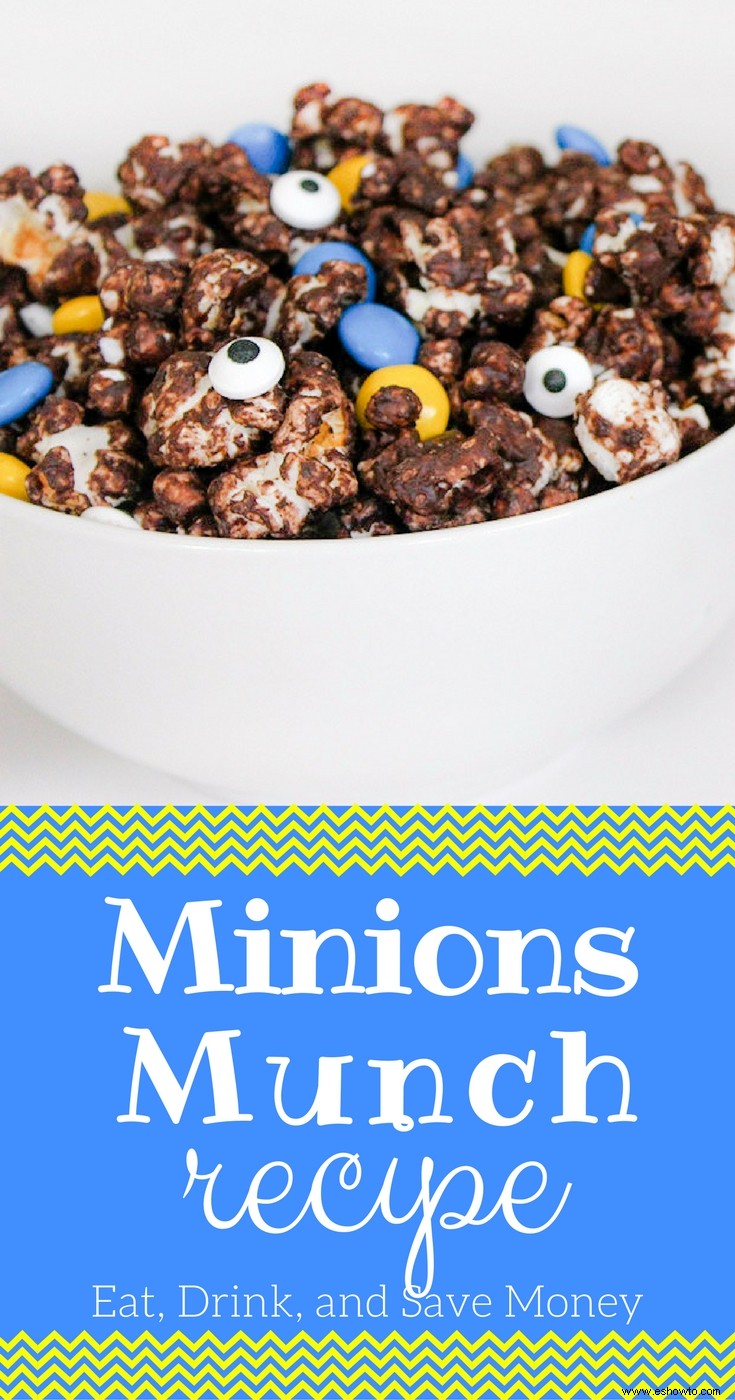 Minions Party Food:receta de Minions Munch 