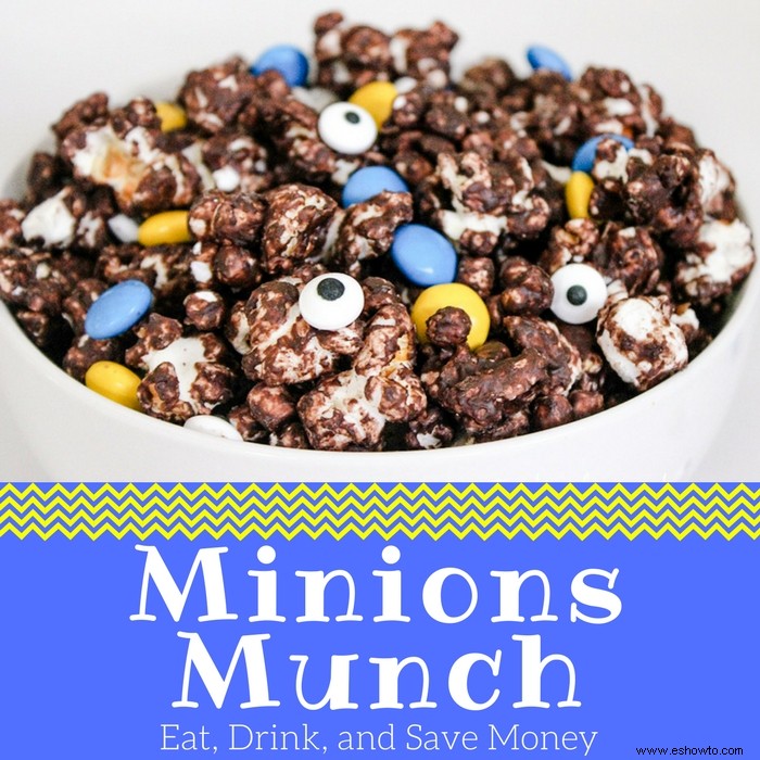 Minions Party Food:receta de Minions Munch 