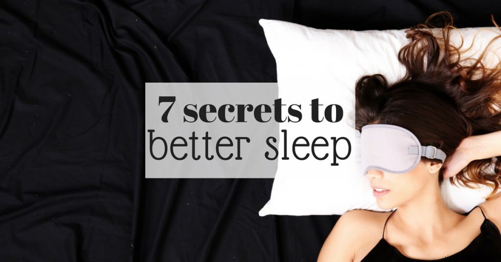 7 secretos para dormir mejor 