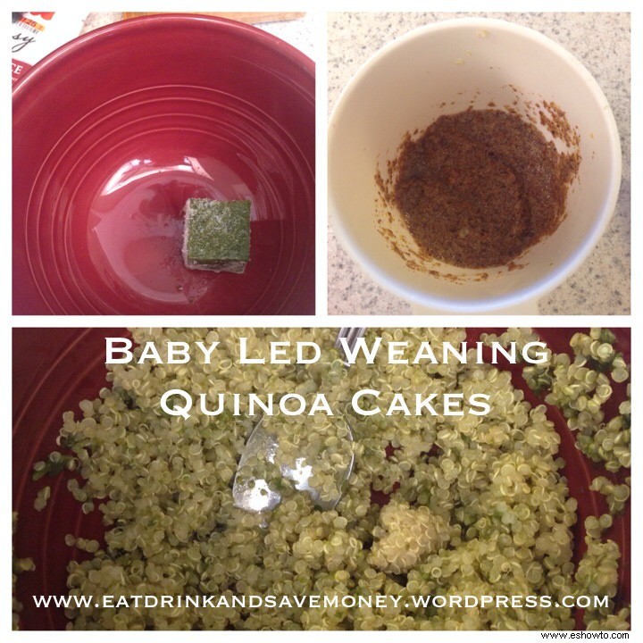 Baby Led Weaning- Quinoa Cakes 