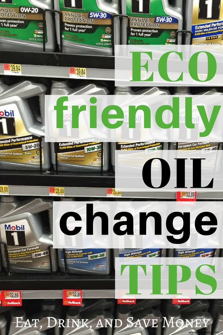 Cómo obtener un cambio de aceite ecológico 