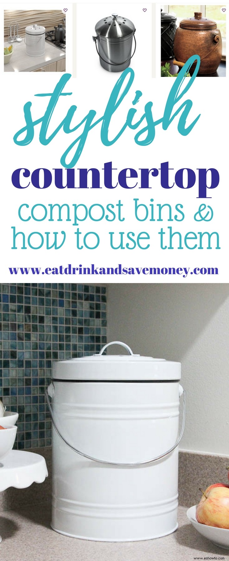 Una guía fácil para el compostaje de mostrador con estilo 