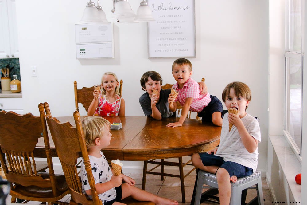 Seguimos comiendo helado con nuestra dieta eco-consciente y mínimamente procesada 