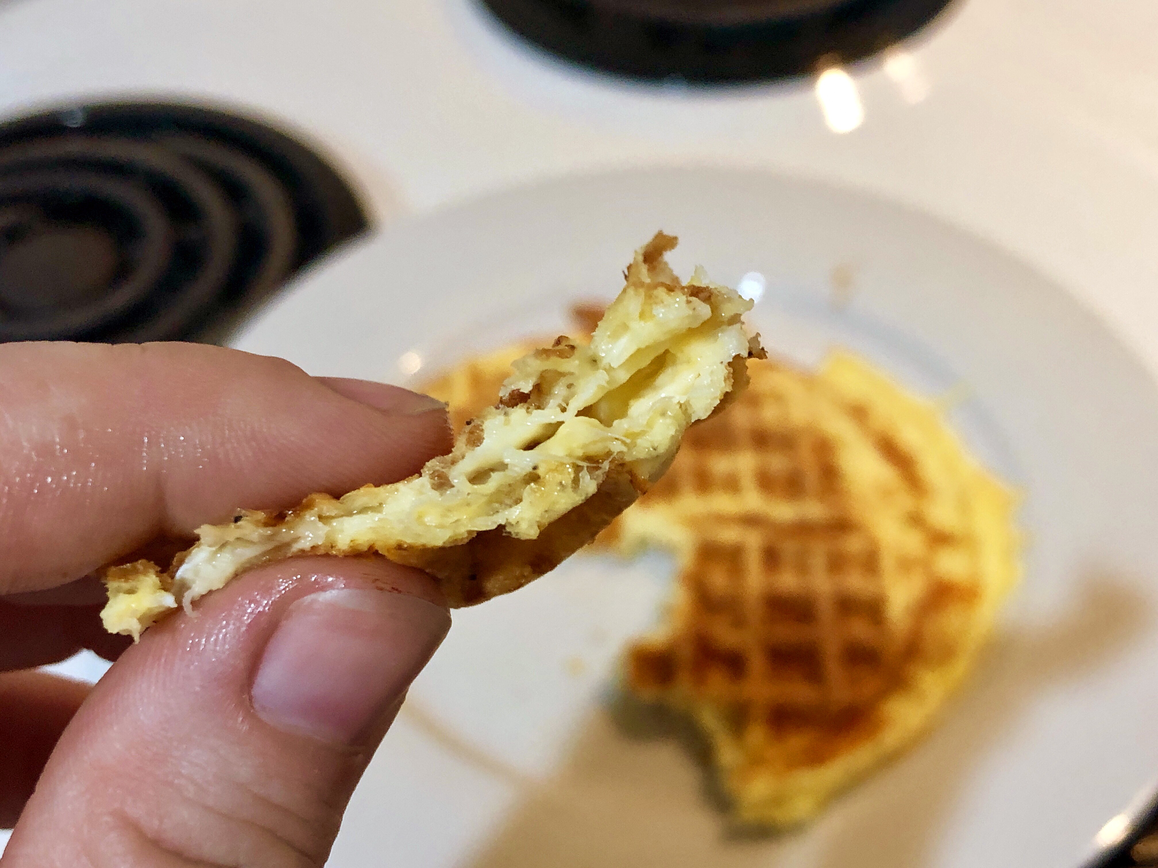 Cómo hacer chaffles:el waffle cetogénico 