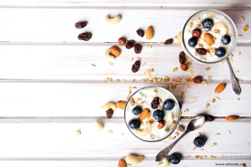 El yogur a base de plantas tiene un poderoso aporte nutricional, sin problemas estomacales 