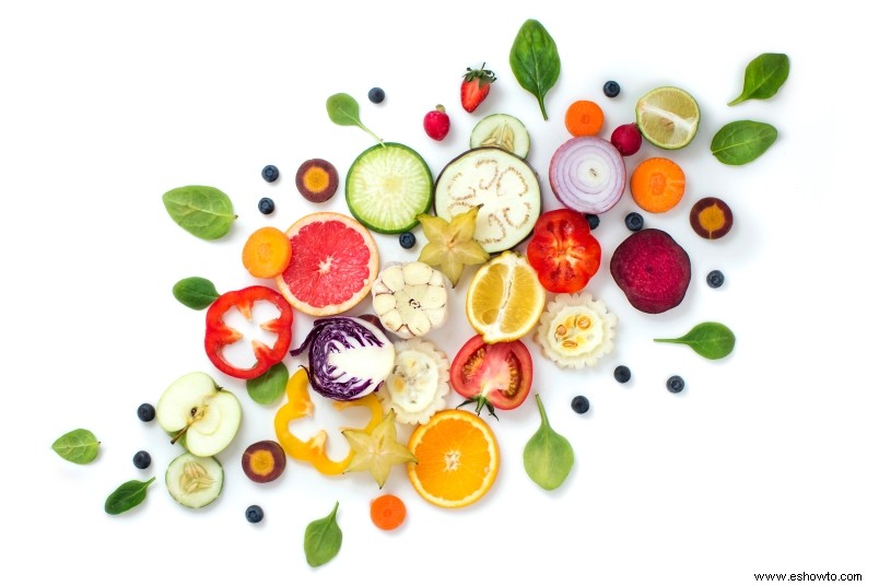 Siga estos consejos para obtener sus 5 porciones diarias de frutas y verduras 
