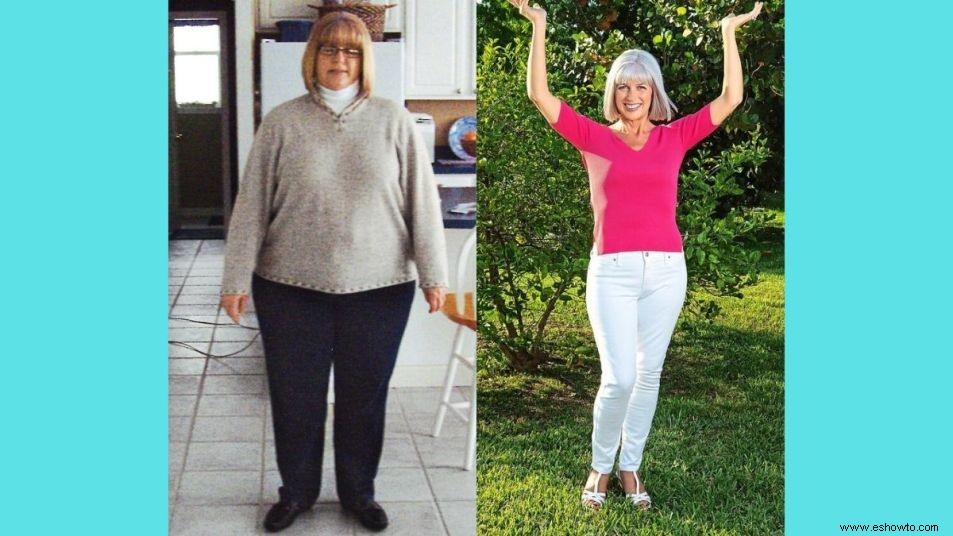 Cómo perdí 176 libras y recuperé mi energía después de la menopausia 