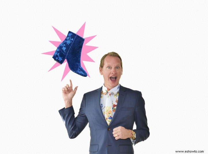 Los mejores consejos del estilista de celebridades Carson Kressley para sentirse elegante y seguro en una fiesta de Navidad 