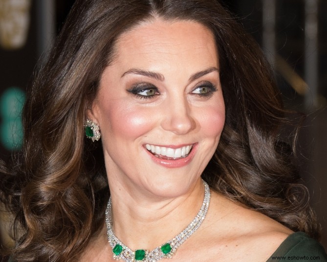 Kate Middleton es criticada por no usar un vestido negro en los BAFTA 