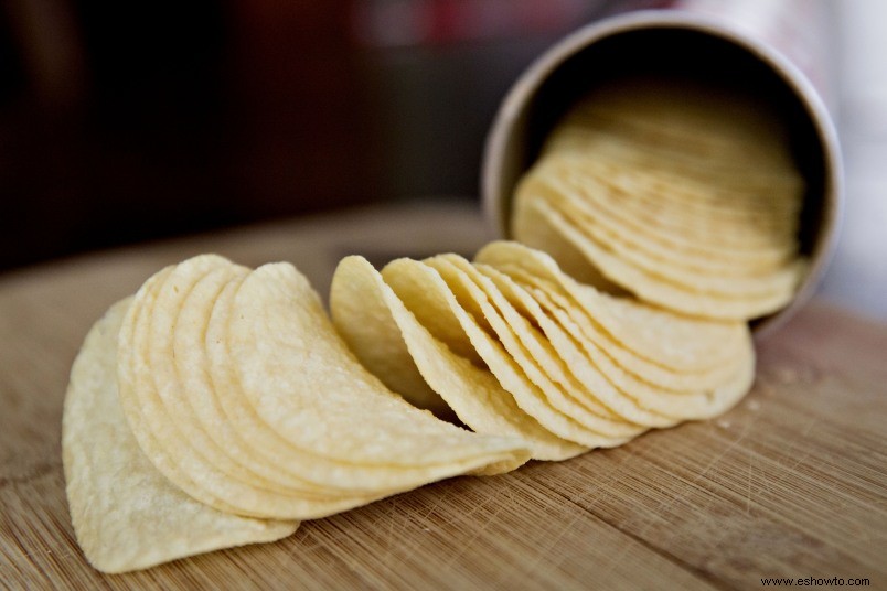 Según Pringles, has estado comiendo mal 