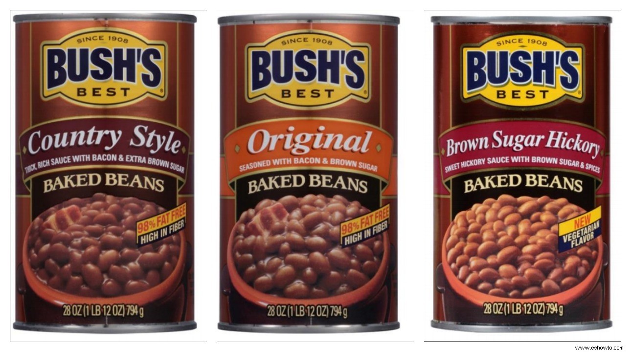 Los frijoles horneados de Bush están siendo retirados del mercado por latas defectuosas 