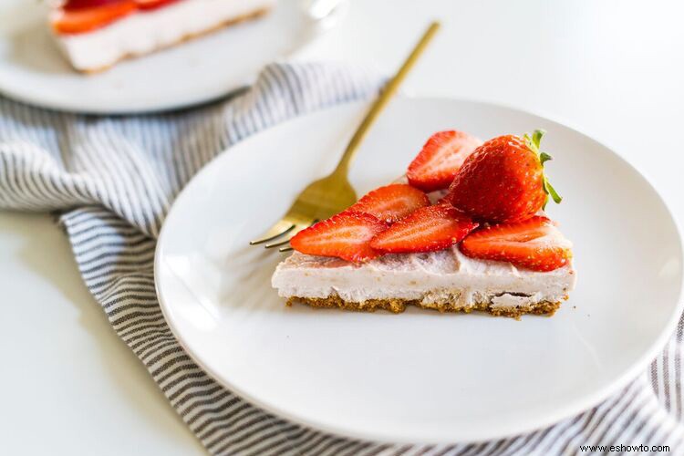 La receta perfecta de tarta de queso para el Día Nacional de la Fresa 