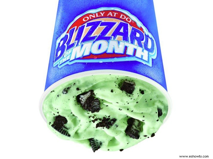 Dairy Queen responde a nuestras oraciones con la nueva menta Oreo Blizzard 