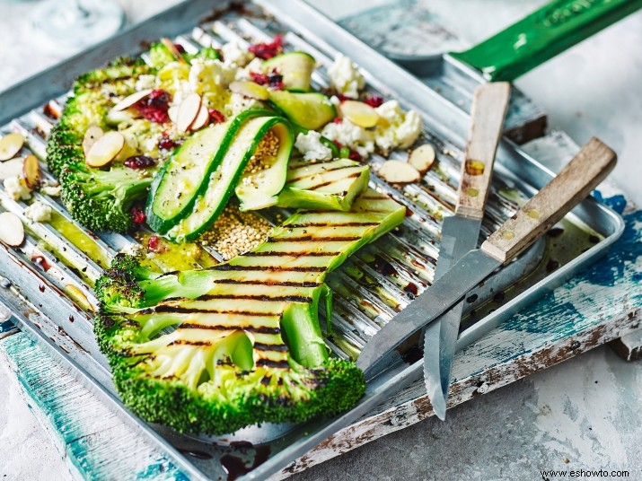 Filetes De Brócoli Con Quinoa Y Ricota 