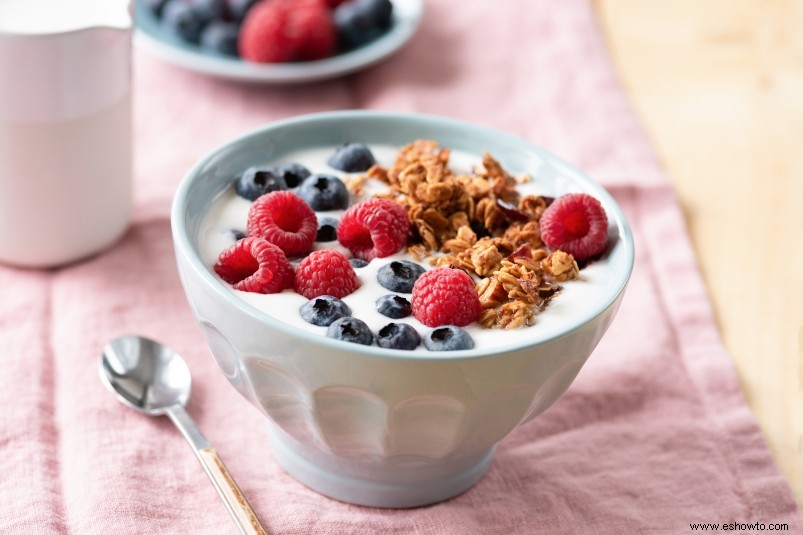 5 intercambios saludables de desayuno que harán que tus mañanas sean mucho más fáciles 