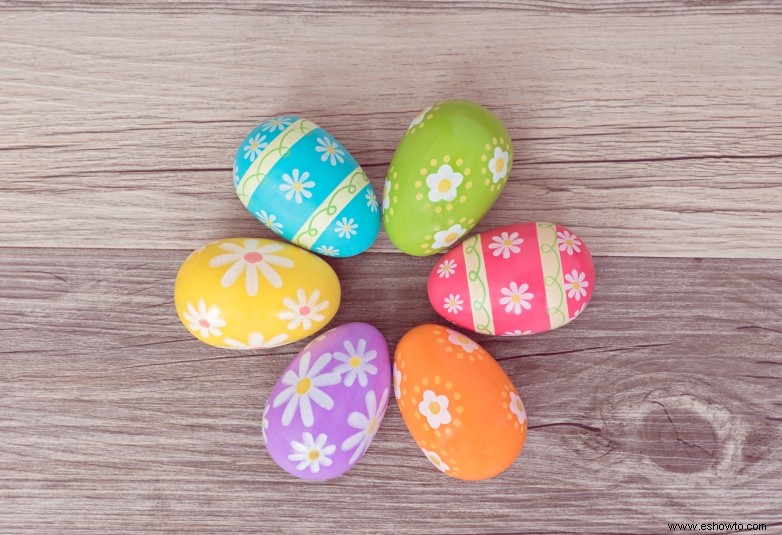 ¿Es seguro comer huevos de Pascua teñidos? 