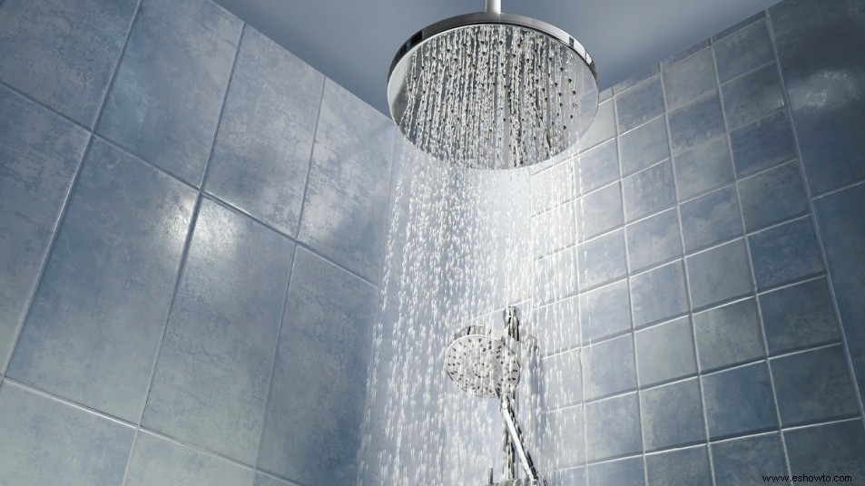Este sorprendente limpiador de $2 eliminará las manchas persistentes de moho de la ducha 